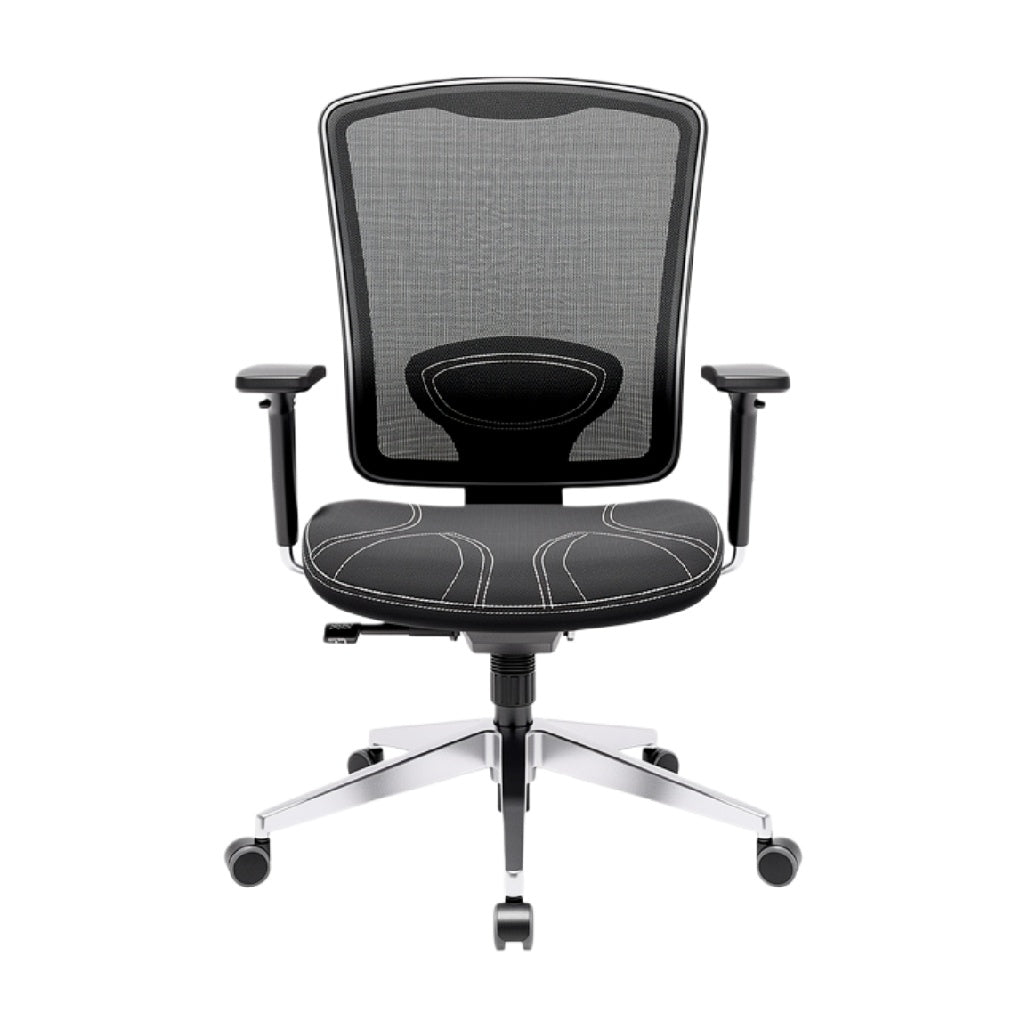 Ergonomische Bureaustoel met Mesh Rugleuning en Verstelbare Armleuningen